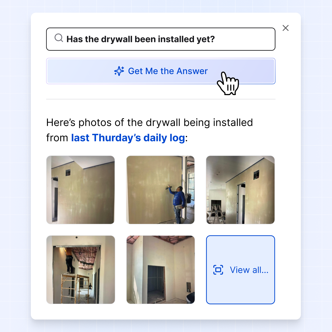 Smart photo search—find the right photos in seconds